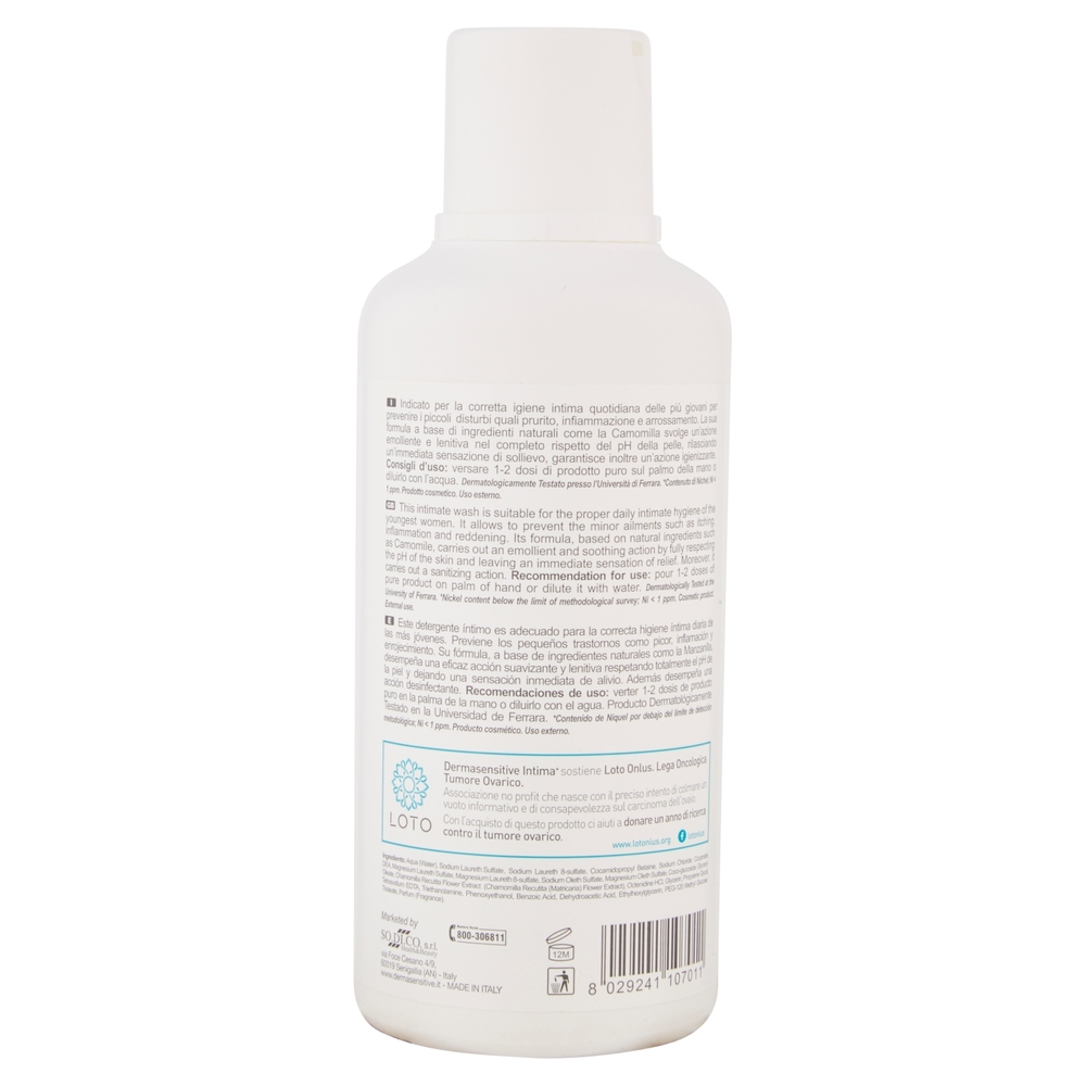 intima? Detergente Intimo Lenitivo pH 5,5 500 ml